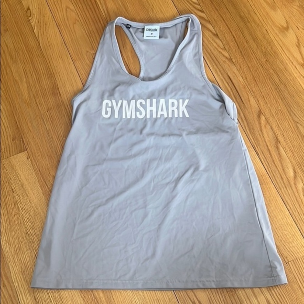 Gymshark Gray back cut out‎ tank